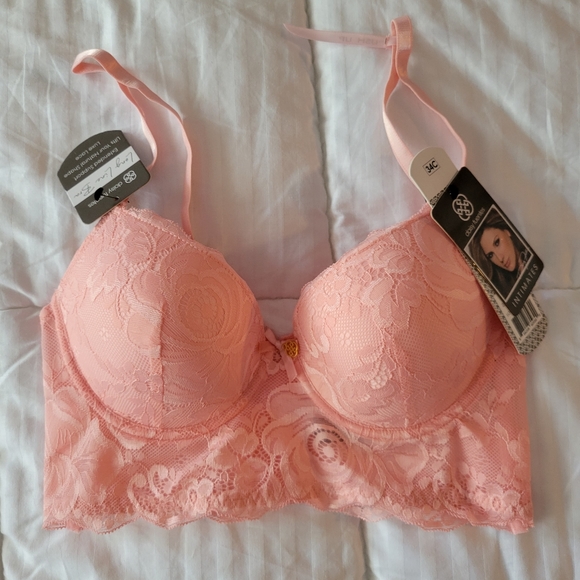 Daisy Fuentes Other - DAISY FUENTES BRAND NEW PUSH UP LONG LINE BRA SIZE 34C. EXTENDED SUPPORT
